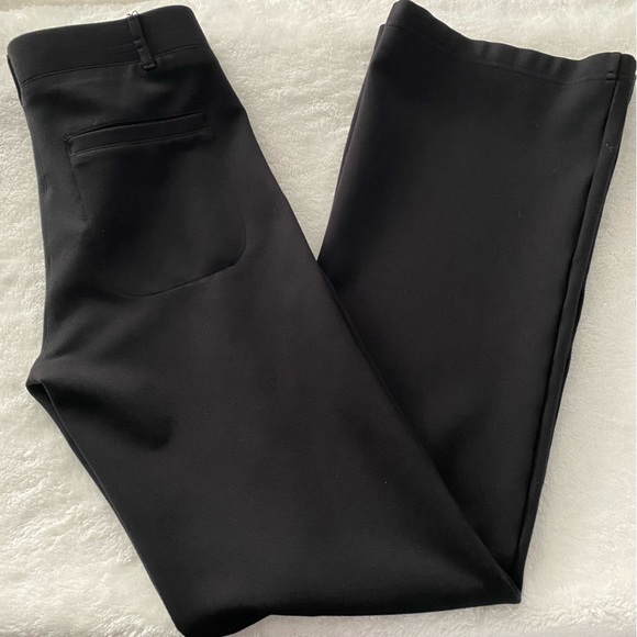 BETABRAND Boot Cut Two Pocket Dress Pants Yoga Pants Black - Picture 7 of 7